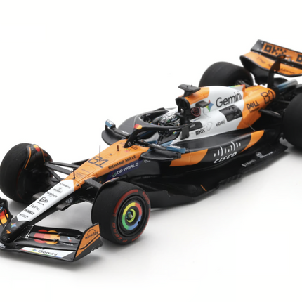 McLaren F1 Team Spark Model Oscar Piastri USA GP 1/43 Scale Model Car 2025