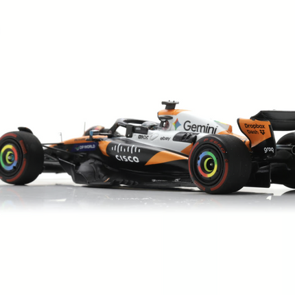 McLaren F1 Team Spark Model Oscar Piastri USA GP 1/43 Scale Model Car 2025