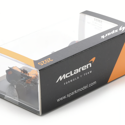 McLaren F1 Team Spark Model Oscar Piastri USA GP 1/43 Scale Model Car 2025