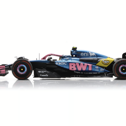 Alpine F1 Team Spark Model Franco Colapinto USA GP 1/43 Scale Model Car 2025