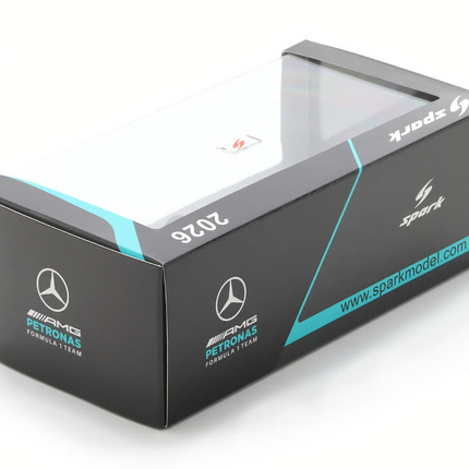 Mercedes AMG Petronas F1 Team Spark Model Kimi Antonelli China GP 1/43 Scale Model Car 2026