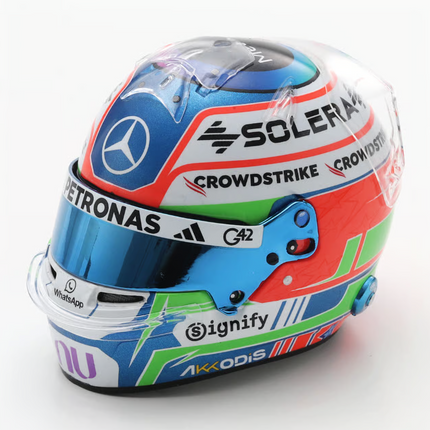 Mercedes AMG Petronas F1 Kimi Antonelli 2026 Season Livery 1/5 Scale Mini Helmet