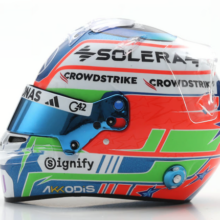 Mercedes AMG Petronas F1 Kimi Antonelli 2026 Season Livery 1/5 Scale Mini Helmet