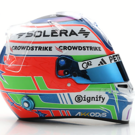 Mercedes AMG Petronas F1 Kimi Antonelli 2026 Season Livery 1/5 Scale Mini Helmet