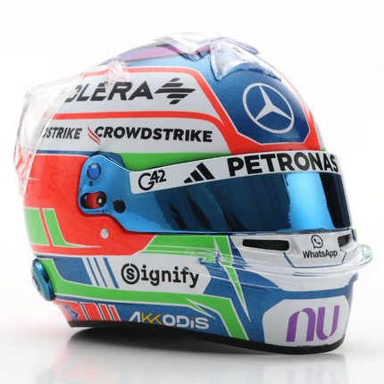 Mercedes AMG Petronas F1 Kimi Antonelli 2026 Season Livery 1/5 Scale Mini Helmet