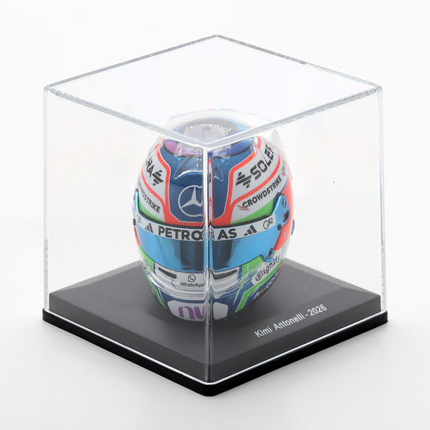 Mercedes AMG Petronas F1 Kimi Antonelli 2026 Season Livery 1/5 Scale Mini Helmet