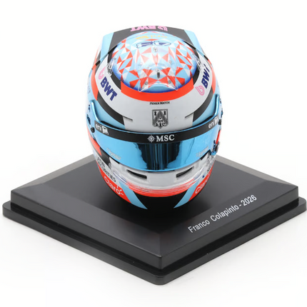 Alpine F1 Franco Colapinto 2026 Season Livery 1/5 Scale Mini Helmet