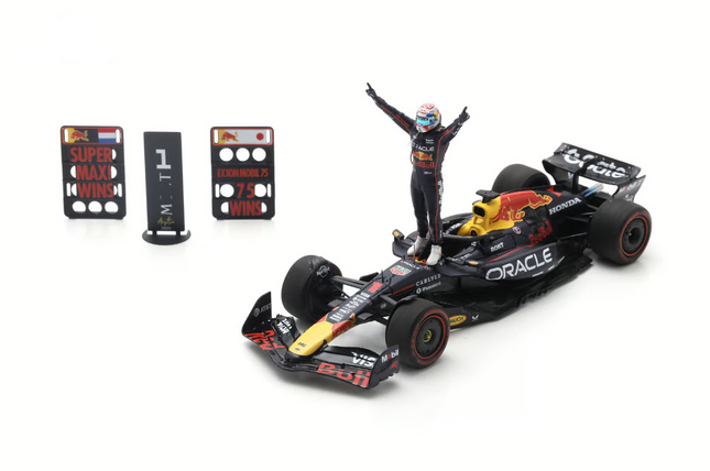 Red Bull Racing F1 Team Spark Model Max Verstappen USA GP 1/43 Scale Model Car 2025