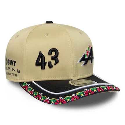 Alpine F1 Team New Era Franco Colapinto Drivers Mexico GP Baseball Cap 2026