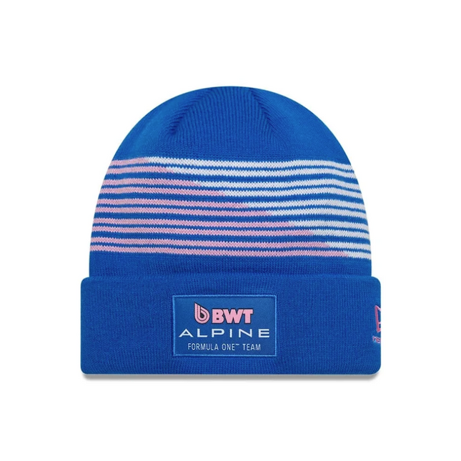 Alpine F1 Team New Era Pierre Gasly Drivers Cuff Knit Beanie Hat 2026