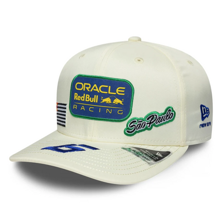 Red Bull Racing F1 Team New Era Isack Hadjar Brazil GP Baseball Cap 2026