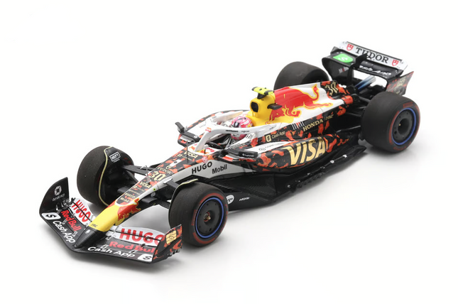 Visa Cash App Racing Bulls F1 Spark Model Liam Lawson USA GP 1/43 Scale Racing Car 2025