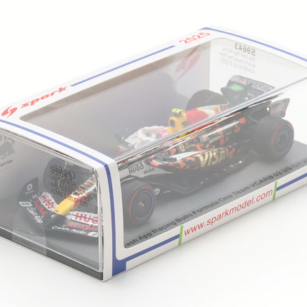 Visa Cash App Racing Bulls F1 Spark Model Liam Lawson USA GP 1/43 Scale Racing Car 2025