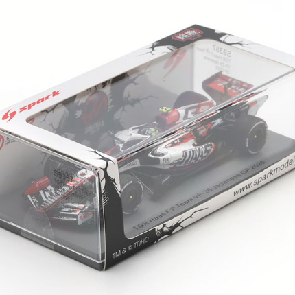 Haas F1 Spark Model Oliver bearman Japan GP 1/43 Scale Racing Car 2026