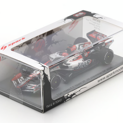 Haas F1 Spark Model Esteban Ocon Japan GP 1/43 Scale Racing Car 2026