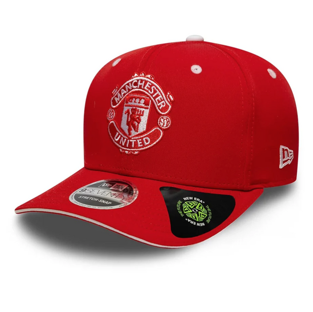 Manchester United New Era Logo Snapback Baseball Cap