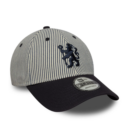Chelsea FC New Era Lion Crest Pinstripe Baseball Cap