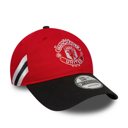 Manchester United New Era Bar Stripe Baseball Cap