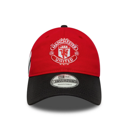 Manchester United New Era Bar Stripe Baseball Cap