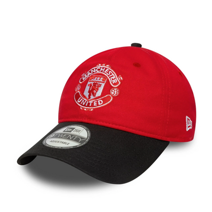 Manchester United New Era Bar Stripe Baseball Cap