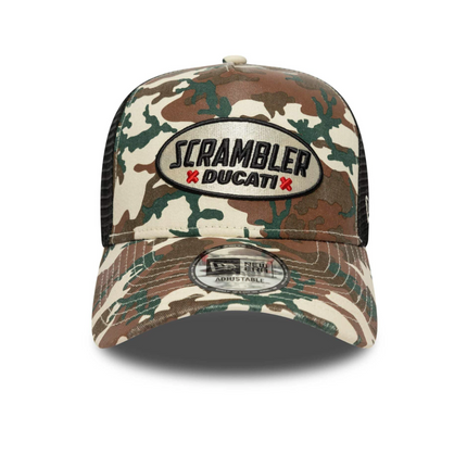Ducati Scrambler New Era Camo E-Frame Baseball Cap
