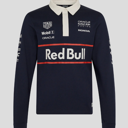 Red Bull Racing F1 Team Heritage Collection Long Sleeve Poloshirt
