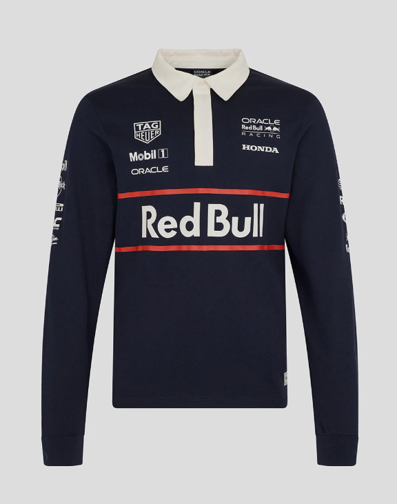 Red Bull Racing F1 Team Heritage Collection Long Sleeve Poloshirt