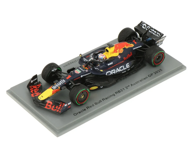 Red Bull Racing F1 Spark Model Max Verstappen Australian GP 1/43 Scale Racing Car Model 2025