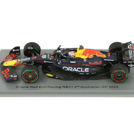 Red Bull Racing F1 Spark Model Max Verstappen Australian GP 1/43 Scale Racing Car Model 2025