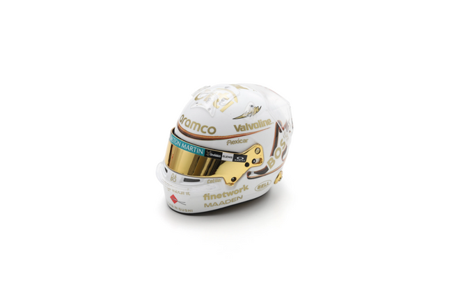Aston Martin F1 Team Spark Model Fernando Alonso Chinese GP 1/5 Mini Helmet 2025