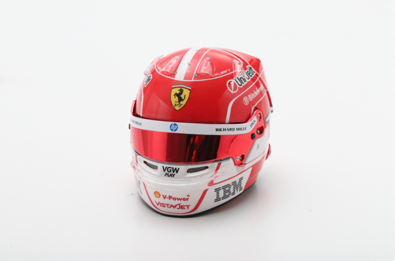 Pre Order Scuderia Ferrari F1 Team Looksmart Charles Leclerc Monaco GP 1/5 Mini Helmet 2025