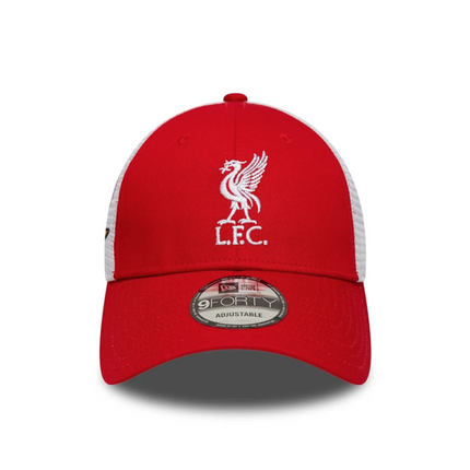 Liverpool FC New Era Patch Trucker Baseball Cap