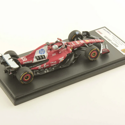 Scuderia Ferrari F1 Team Looksmart Charles Leclerc Monaco Special 1/43 Scale Model Racing Car 2025