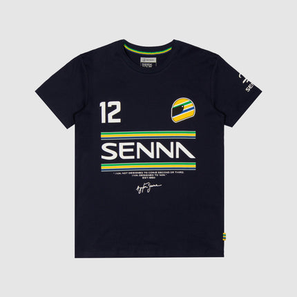 Ayrton Senna Stripe #12 T-Shirt