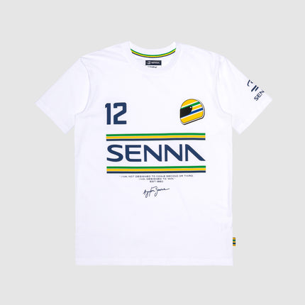 Ayrton Senna Stripe #12 T-Shirt