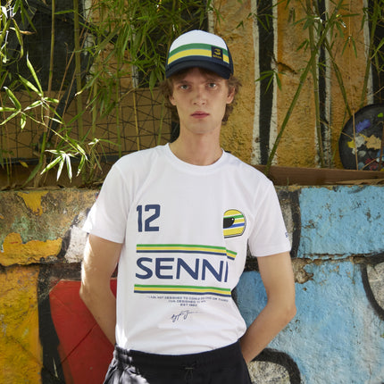 Ayrton Senna Stripe #12 T-Shirt