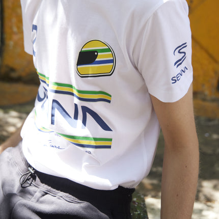 Ayrton Senna Stripe #12 T-Shirt