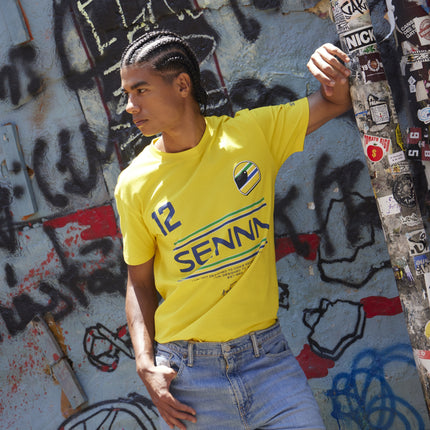 Ayrton Senna Stripe #12 T-Shirt