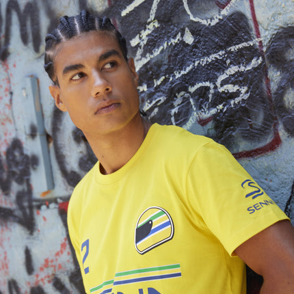 Ayrton Senna Stripe #12 T-Shirt