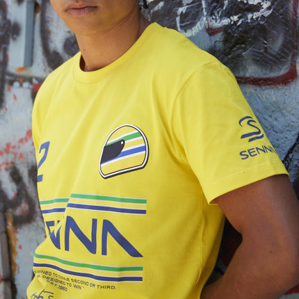 Ayrton Senna Stripe #12 T-Shirt