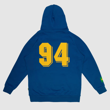 Ayrton Senna Brazil Football Style Hoody