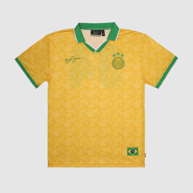 Ayrton Senna Brazil Football Style Relaxed Fit Jersey