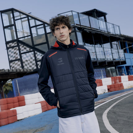 Ayrton Senna Racing Padded Hybrid Jacket
