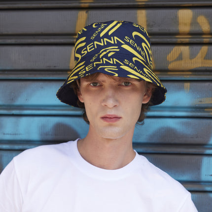 Ayrton Senna Reversible Bucket Hat
