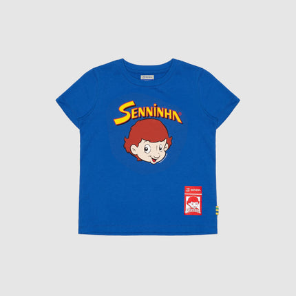 Ayrton Senna Senninha Face Kids T-Shirt