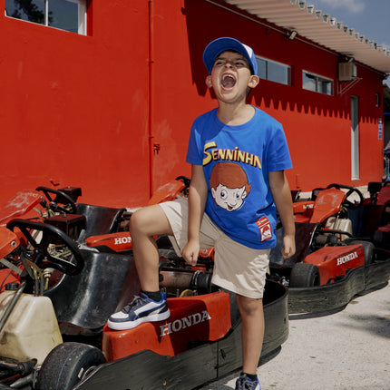 Ayrton Senna Senninha Face Kids T-Shirt