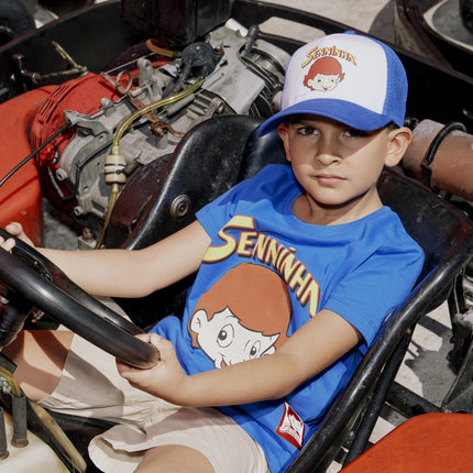 Ayrton Senna Senninha Face Kids T-Shirt
