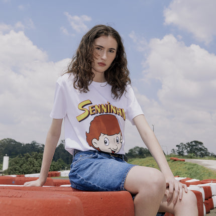 Ayrton Senna Senninha Regular Fit T-Shirt