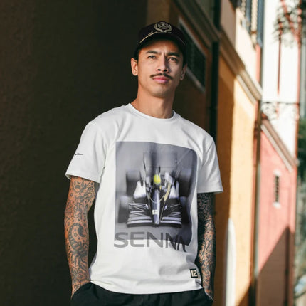 Ayrton Senna X Lotus F1 Team Graphic T-Shirt