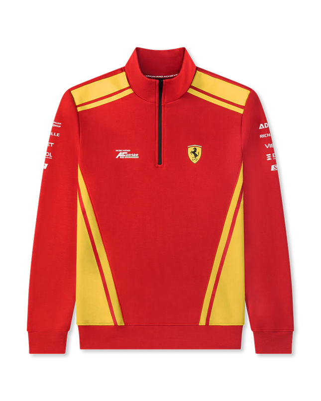 Scuderia Ferrari WEC Team Women's 1/4 Zip Sweatshirt